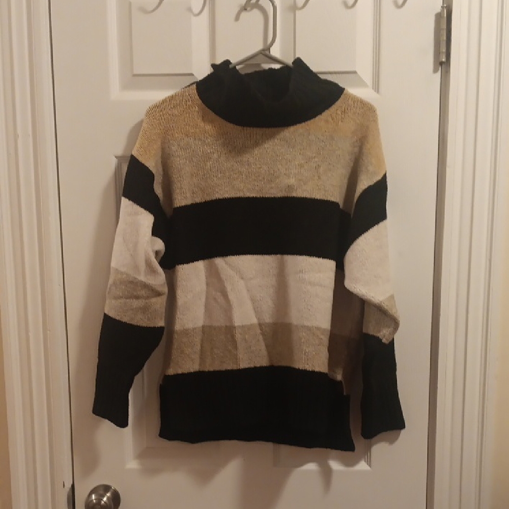 A New Day Striped Sweater